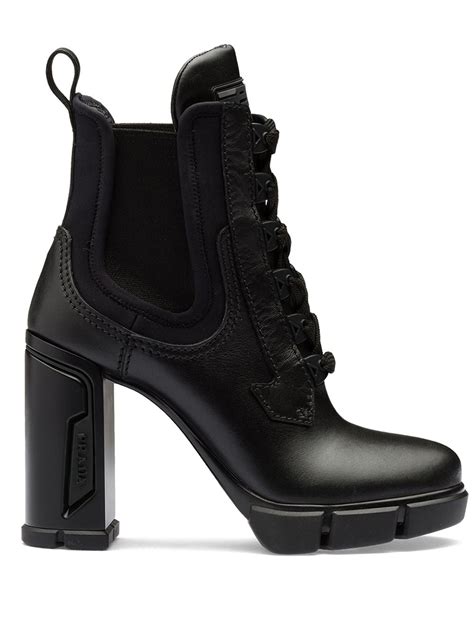 prada combat boots price|prada chunky heel ankle boots.